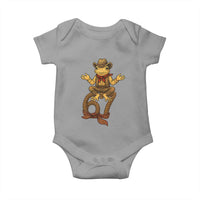 Funny Frog Cowboy Six Seven Meme Baby Onesie 67 Doot Doot Western Animal Trend Gift - Wonder Print Shop