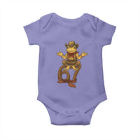 Funny Frog Cowboy Six Seven Meme Baby Onesie 67 Doot Doot Western Animal Trend Gift - Wonder Print Shop