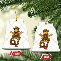 Funny Frog Cowboy Six Seven Meme Ceramic Ornament 67 Doot Doot Western Animal Trend Gift - Wonder Print Shop