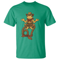 Funny Frog Cowboy Six Seven Meme T Shirt 67 Doot Doot Western Animal Trend Gift - Wonder Print Shop