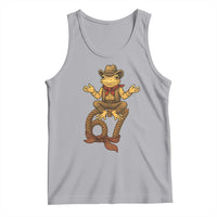 Funny Frog Cowboy Six Seven Meme Tank Top 67 Doot Doot Western Animal Trend Gift - Wonder Print Shop