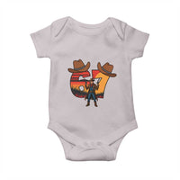 Six Seven Meme Cowboy Baby Onesie Funny Western 67 Trend Gift - Wonder Print Shop