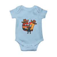 Six Seven Meme Cowboy Baby Onesie Funny Western 67 Trend Gift - Wonder Print Shop