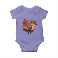 Six Seven Meme Cowboy Baby Onesie Funny Western 67 Trend Gift - Wonder Print Shop