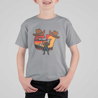Six Seven Meme Cowboy T Shirt For Kid Funny Western 67 Trend Gift - Wonder Print Shop