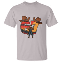 Six Seven Meme Cowboy T Shirt Funny Western 67 Trend Gift - Wonder Print Shop