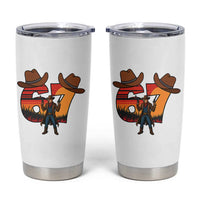 Six Seven Meme Cowboy Tumbler Cup Funny Western 67 Trend Gift - Wonder Print Shop