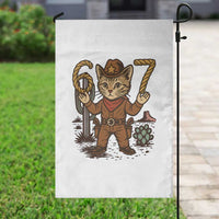 Funny Cowcat Six Seven Meme Garden Flag Gen Alpha 67 Trend Gift - Wonder Print Shop