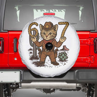 Funny Cowcat Six Seven Meme Spare Tire Cover Gen Alpha 67 Trend Gift - Wonder Print Shop