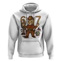 Funny Cowcat Six Seven Meme Hoodie Gen Alpha 67 Trend Gift - Wonder Print Shop