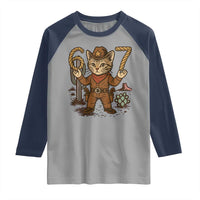 Funny Cowcat Six Seven Meme Raglan Shirt Gen Alpha 67 Trend Gift - Wonder Print Shop