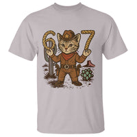 Funny Cowcat Six Seven Meme T Shirt Gen Alpha 67 Trend Gift - Wonder Print Shop