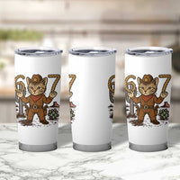 Funny Cowcat Six Seven Meme Tumbler Cup Gen Alpha 67 Trend Gift - Wonder Print Shop