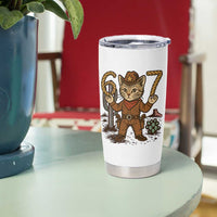 Funny Cowcat Six Seven Meme Tumbler Cup Gen Alpha 67 Trend Gift - Wonder Print Shop