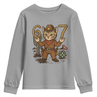 Funny Cowcat Six Seven Meme Youth Sweatshirt Gen Alpha 67 Trend Gift - Wonder Print Shop