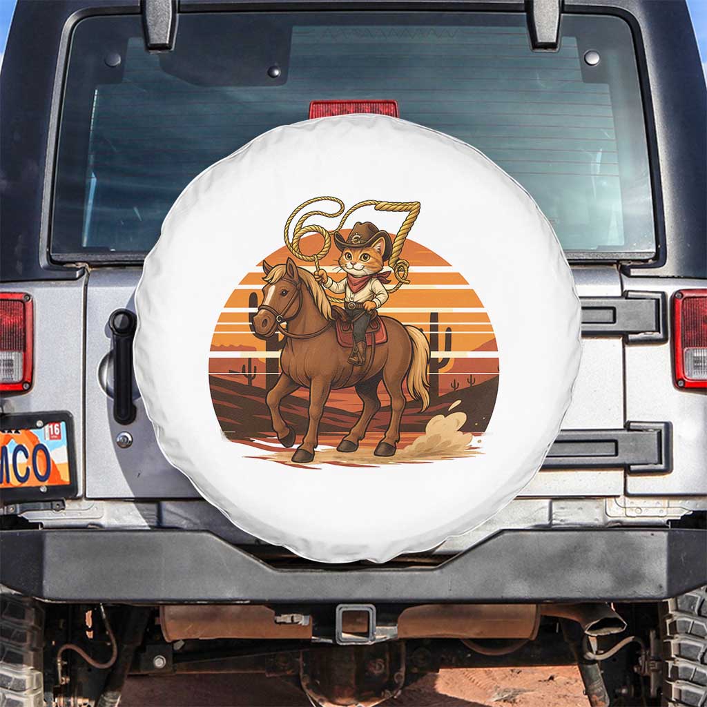 Funny Cowcat Six Seven Meme Spare Tire Cover Western 67 Trend Gift - Wonder Print Shop
