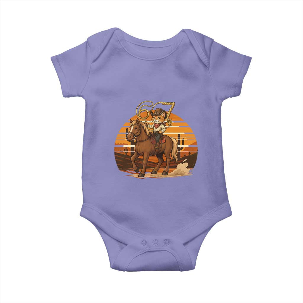 Funny Cowcat Six Seven Meme Baby Onesie Western 67 Trend Gift - Wonder Print Shop