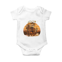 Funny Cowcat Six Seven Meme Baby Onesie Western 67 Trend Gift - Wonder Print Shop