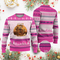 Funny Cowcat Six Seven Meme Ugly Christmas Sweater Western 67 Trend Gift - Wonder Print Shop