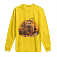 Funny Cowcat Six Seven Meme Long Sleeve Shirt Western 67 Trend Gift - Wonder Print Shop