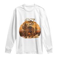 Funny Cowcat Six Seven Meme Long Sleeve Shirt Western 67 Trend Gift - Wonder Print Shop