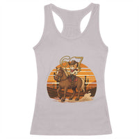 Funny Cowcat Six Seven Meme Racerback Tank Top Western 67 Trend Gift - Wonder Print Shop