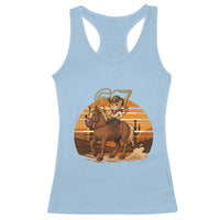 Funny Cowcat Six Seven Meme Racerback Tank Top Western 67 Trend Gift - Wonder Print Shop