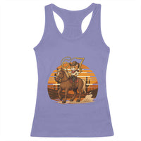 Funny Cowcat Six Seven Meme Racerback Tank Top Western 67 Trend Gift - Wonder Print Shop