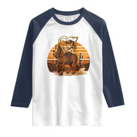 Funny Cowcat Six Seven Meme Raglan Shirt Western 67 Trend Gift - Wonder Print Shop