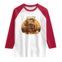 Funny Cowcat Six Seven Meme Raglan Shirt Western 67 Trend Gift - Wonder Print Shop