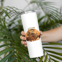 Funny Cowcat Six Seven Meme Skinny Tumbler Western 67 Trend Gift - Wonder Print Shop