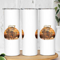 Funny Cowcat Six Seven Meme Skinny Tumbler Western 67 Trend Gift - Wonder Print Shop