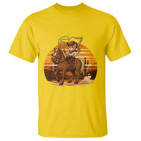 Funny Cowcat Six Seven Meme T Shirt Western 67 Trend Gift - Wonder Print Shop