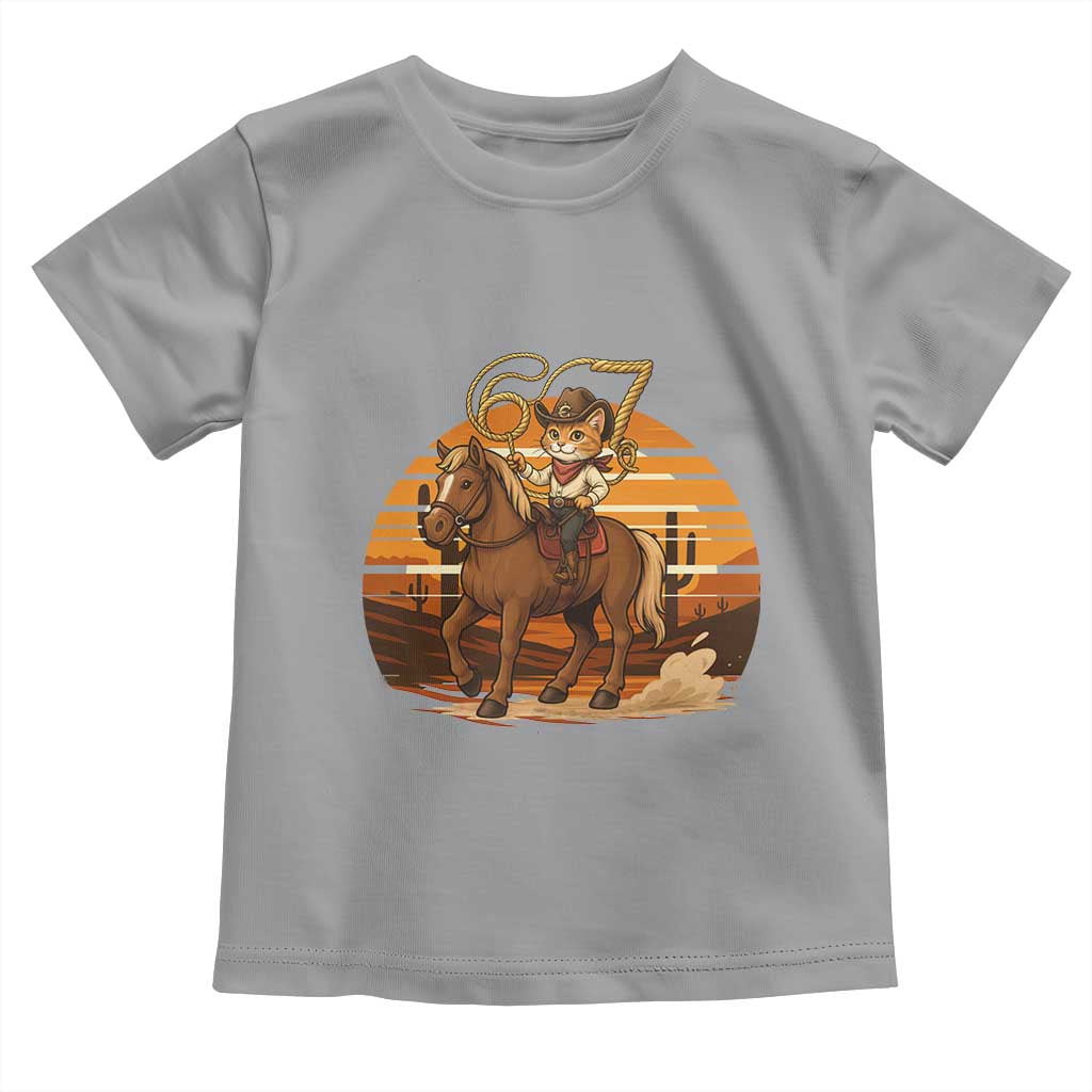 Funny Cowcat Six Seven Meme Toddler T Shirt Western 67 Trend Gift - Wonder Print Shop