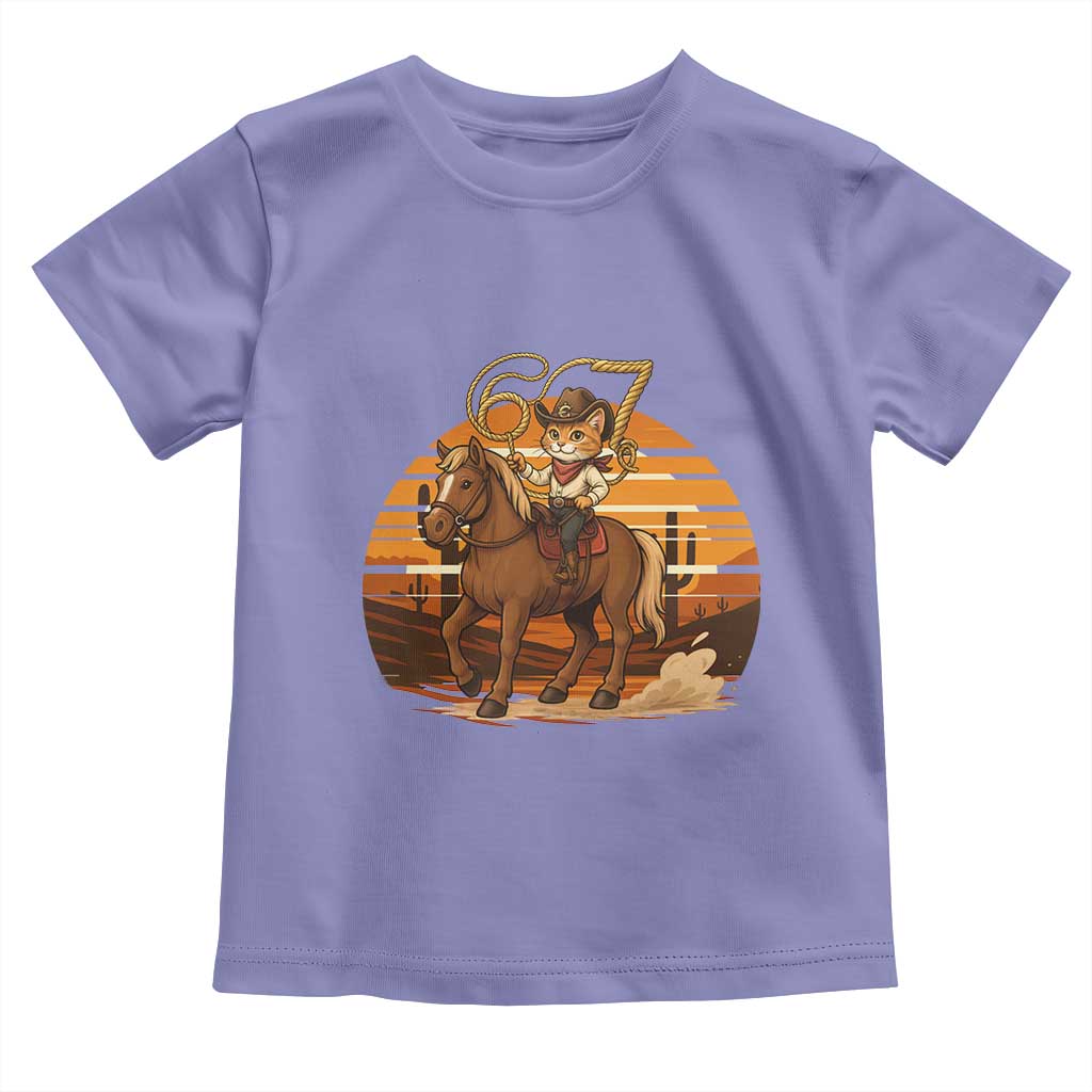 Funny Cowcat Six Seven Meme Toddler T Shirt Western 67 Trend Gift - Wonder Print Shop