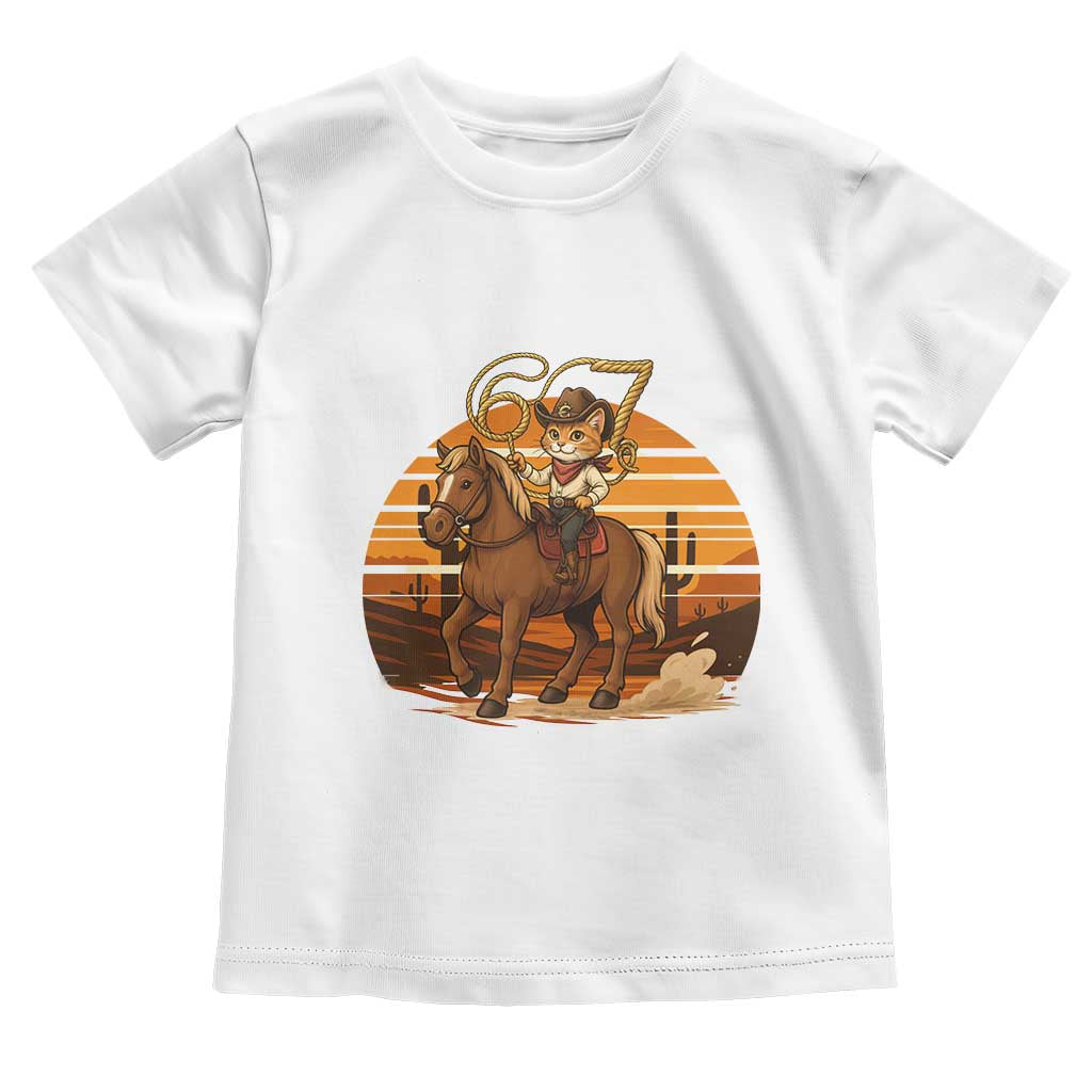 Funny Cowcat Six Seven Meme Toddler T Shirt Western 67 Trend Gift - Wonder Print Shop