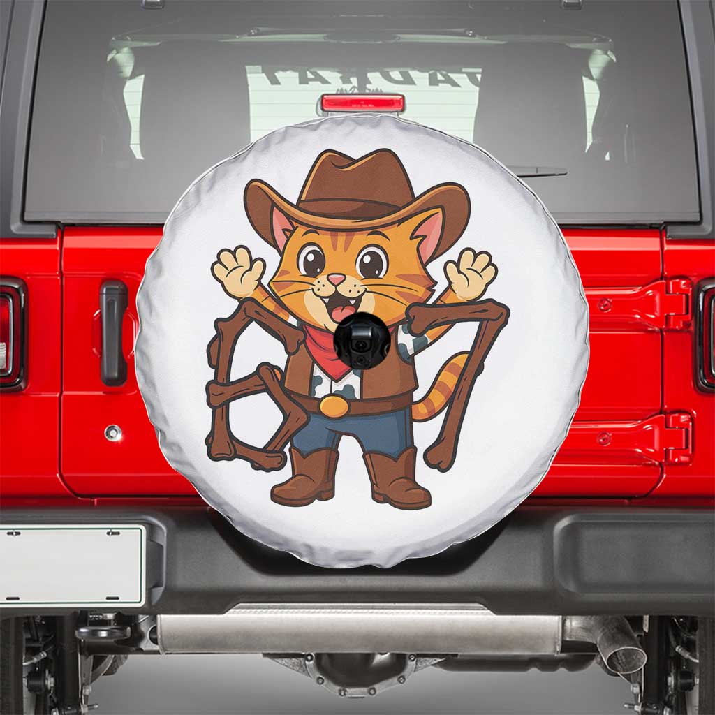 Funny Six Seven Meme Cowcat Spare Tire Cover Gen Alpha Slang Gift - Wonder Print Shop