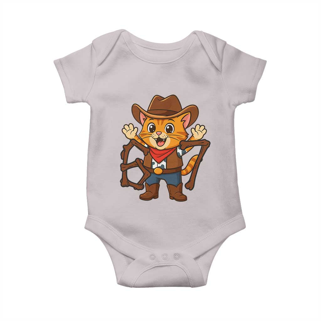 Funny Six Seven Meme Cowcat Baby Onesie Gen Alpha Slang Gift - Wonder Print Shop