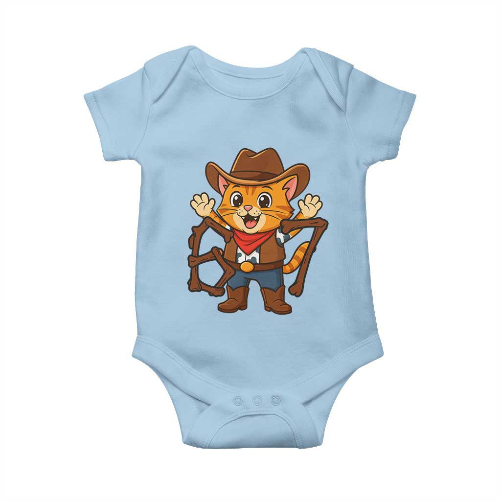 Funny Six Seven Meme Cowcat Baby Onesie Gen Alpha Slang Gift - Wonder Print Shop