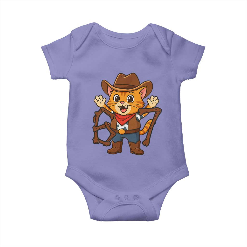 Funny Six Seven Meme Cowcat Baby Onesie Gen Alpha Slang Gift - Wonder Print Shop