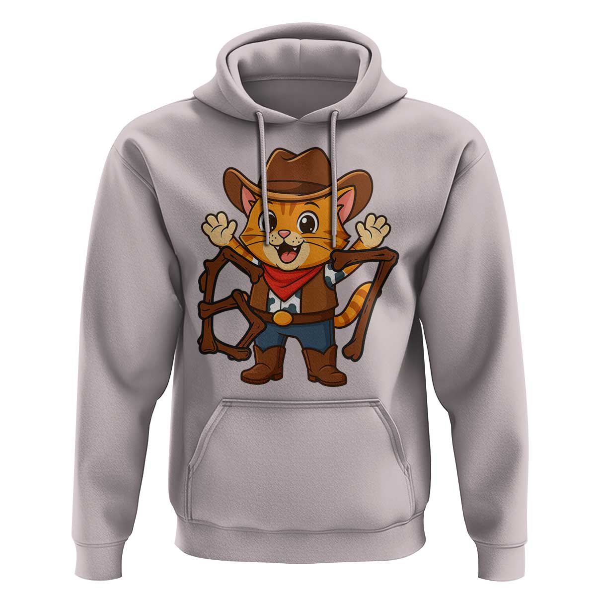 Funny Six Seven Meme Cowcat Hoodie Gen Alpha Slang Gift - Wonder Print Shop