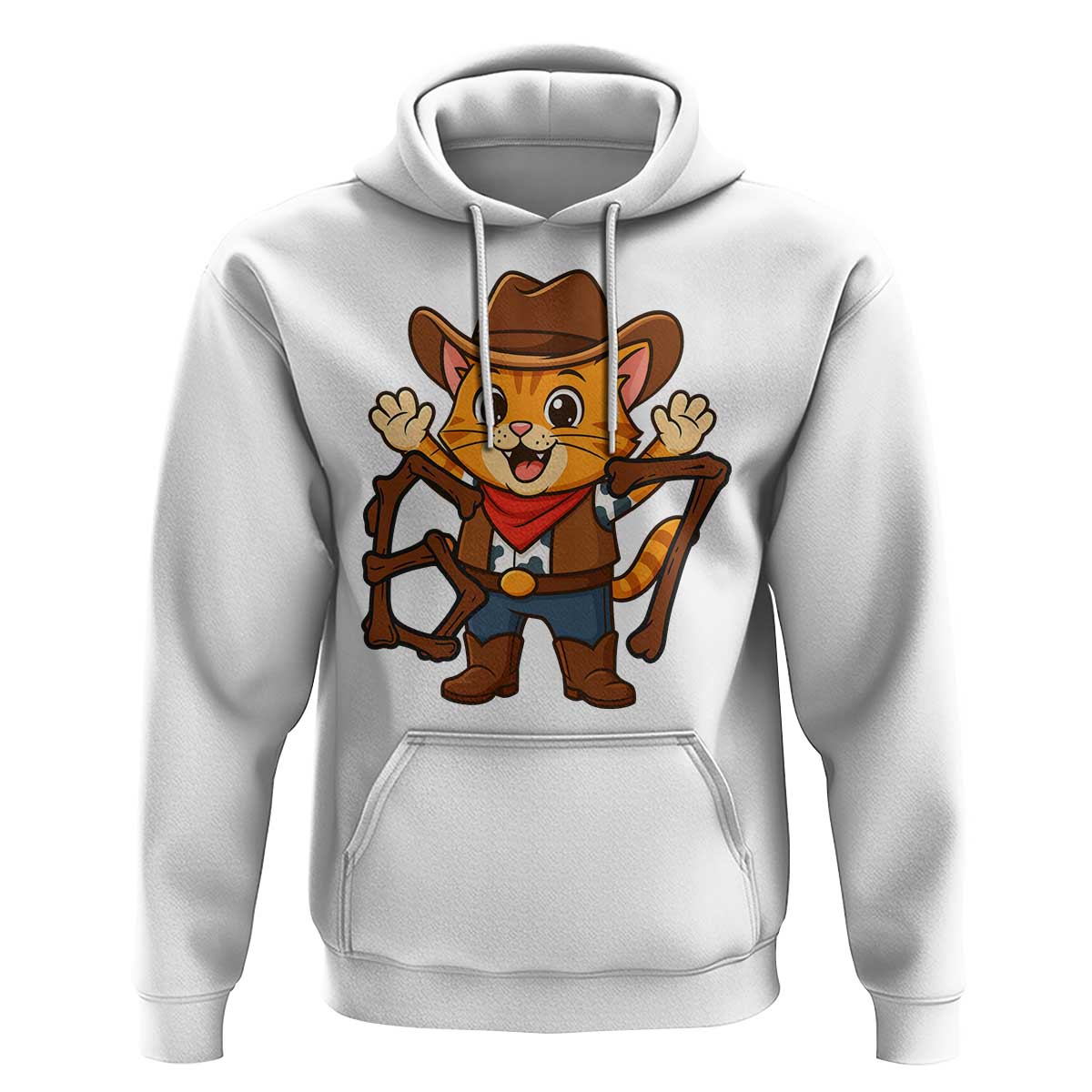 Funny Six Seven Meme Cowcat Hoodie Gen Alpha Slang Gift - Wonder Print Shop