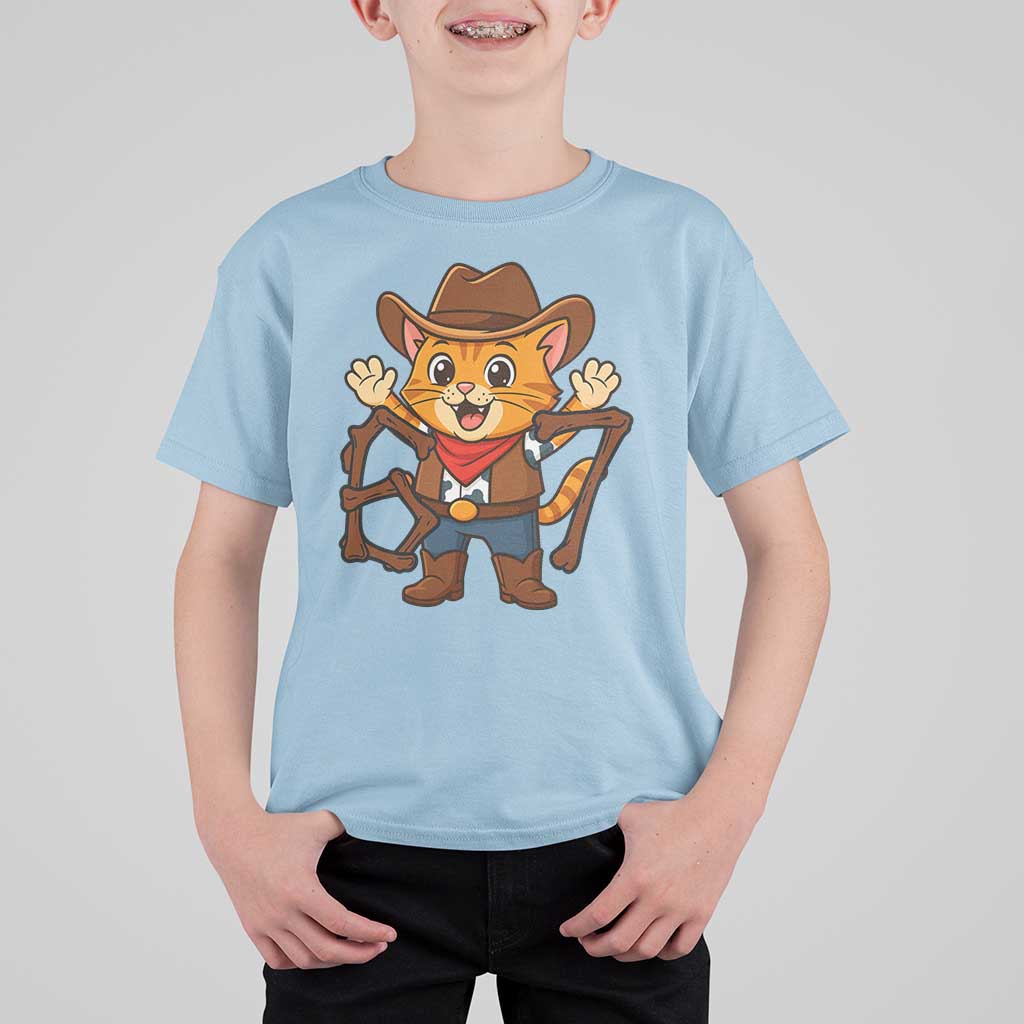 Funny Six Seven Meme Cowcat T Shirt For Kid Gen Alpha Slang Gift - Wonder Print Shop