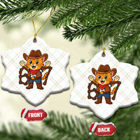 Funny Six Seven Meme Cowcat Ceramic Ornament Gen Alpha Slang Gift - Wonder Print Shop