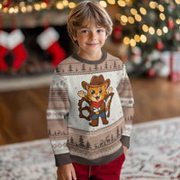 Funny Six Seven Meme Cowcat Ugly Christmas Sweater Gen Alpha Slang Gift - Wonder Print Shop