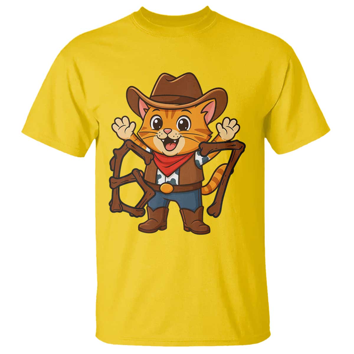 Funny Six Seven Meme Cowcat T Shirt Gen Alpha Slang Gift - Wonder Print Shop