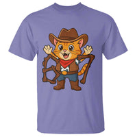 Funny Six Seven Meme Cowcat T Shirt Gen Alpha Slang Gift - Wonder Print Shop