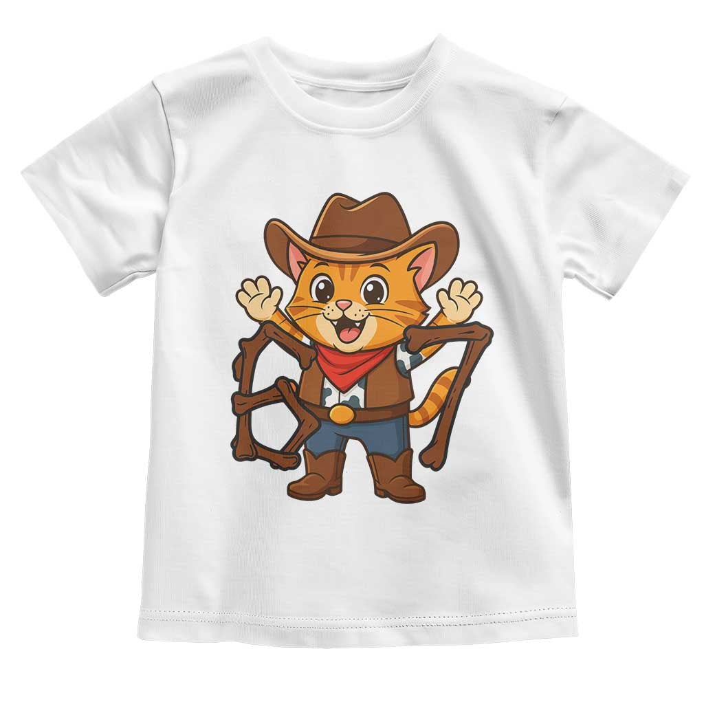 Funny Six Seven Meme Cowcat Toddler T Shirt Gen Alpha Slang Gift - Wonder Print Shop