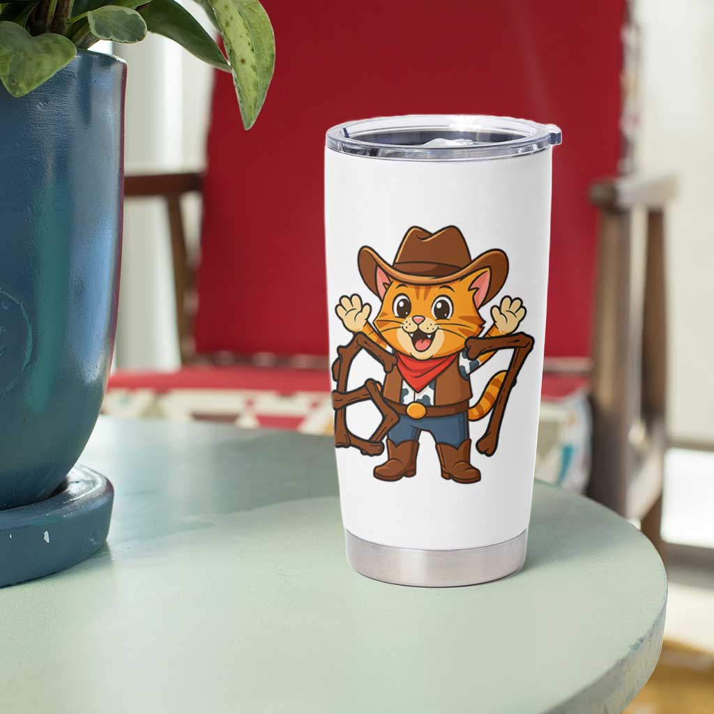 Funny Six Seven Meme Cowcat Tumbler Cup Gen Alpha Slang Gift - Wonder Print Shop