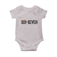 Six Seven Meme Gen Alpha Cowboy Hat Baby Onesie Funny Western Gift - Wonder Print Shop